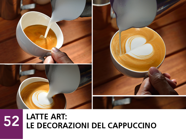 latte art le decorazioni del cappuccino corso